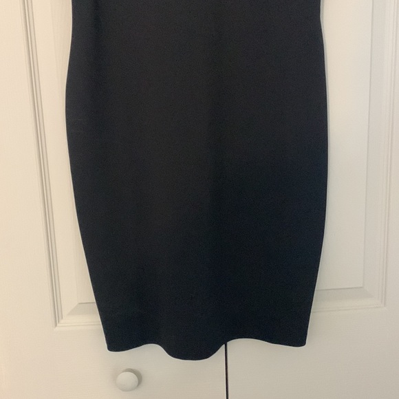 H&M Conscious Choice Little Black Dress with Rhinestone Straps size L - Picture 3 of 10